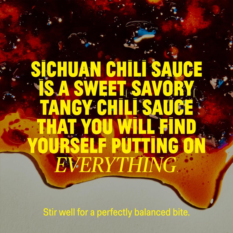 FLYBYJING Sweet + Spicy Sichuan Chili Sauce: Perfect for Noodles, Proteins, Veggies, Fish, Dumplings and Everything Else - Hot Sauce, Marinade and Glaze made w/Premium Chilis - Vegan, 6oz (Pack of 1) - Image 3