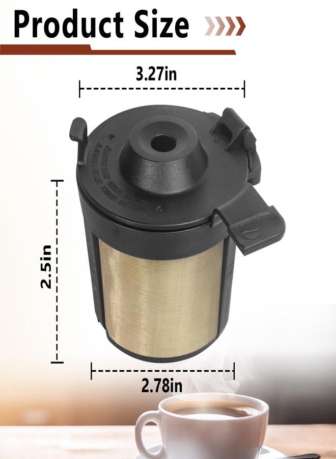 Kamrexi 2PCS Coffee Basket Compatible with Ninja PB051 PB040 PB041ST, Permanent Coffee Filter Basket, Reusable and Durable - Image 3