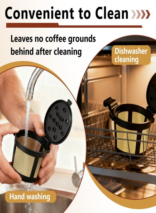 Kamrexi 2PCS Coffee Basket Compatible with Ninja PB051 PB040 PB041ST, Permanent Coffee Filter Basket, Reusable and Durable - Image 5