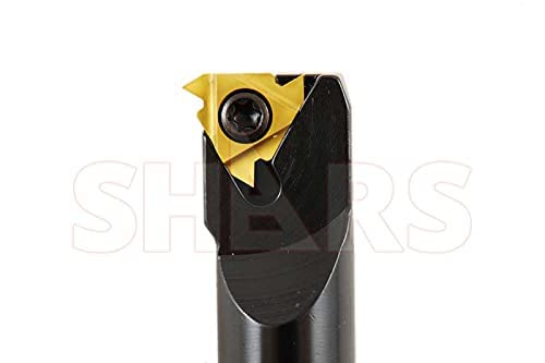 Shars 3/8" x 4" Left Hand Internal Indexable Threading Boring Bar with 11ER Carbide Insert 404-2715 P] - Image 2