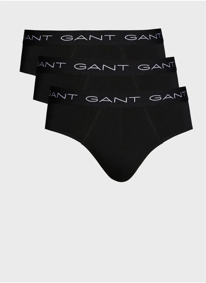 GANT 3 Pack Logo Band Briefs