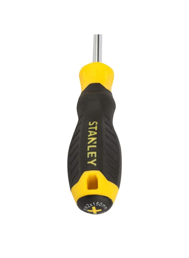 Stanley Cushion Grip Phillips Screwdriver Multicolor #2 x 150mm STMT60811-8  - Image 3