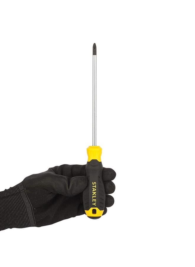 Stanley Cushion Grip Phillips Screwdriver Multicolor #2 x 150mm STMT60811-8  - Image 4
