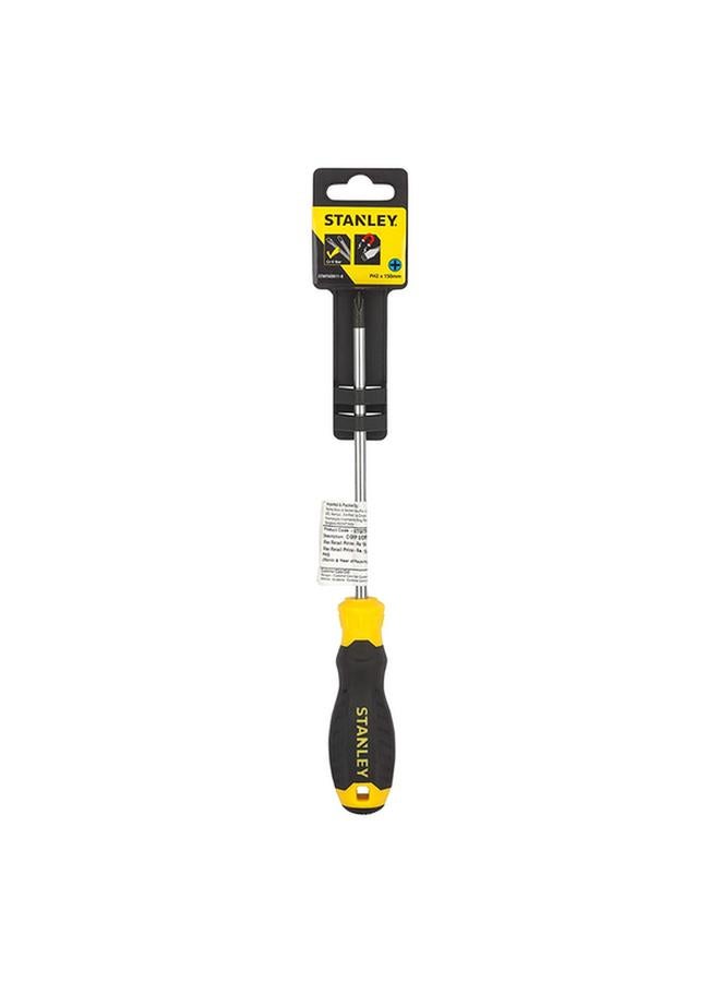 Stanley Cushion Grip Phillips Screwdriver Multicolor #2 x 150mm STMT60811-8  - Image 5