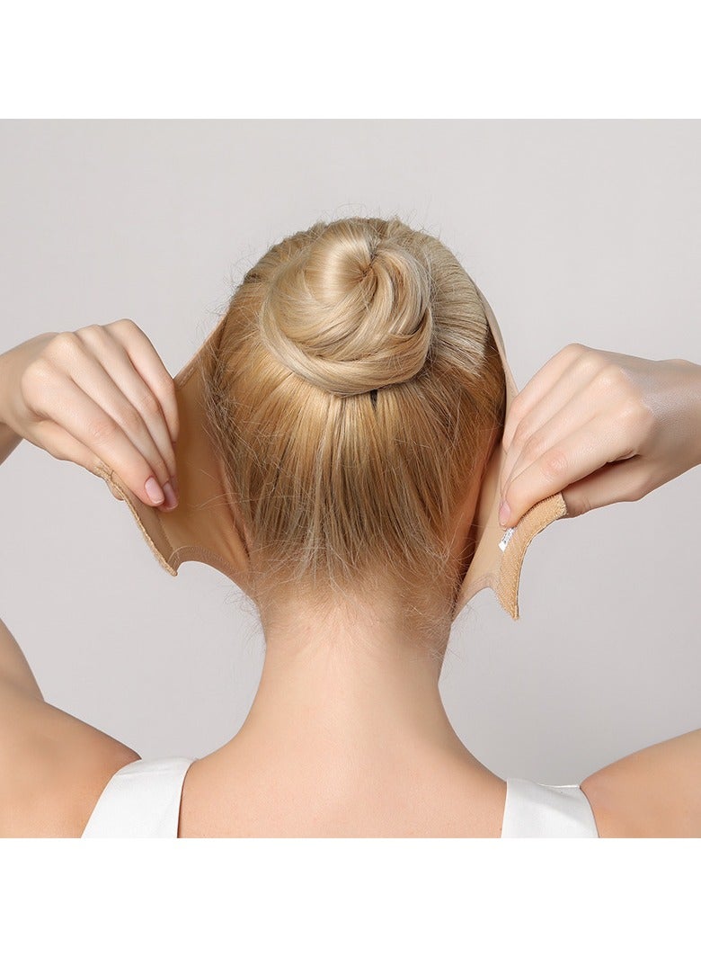 Women's Post-Operative Chin Bandage, Face Slimming Mask, V-Face Double Chin Sleeping Bandage, Neck And Chin Compression Bandage - Face Slimming, Jaw Tightening (M) - Image 3