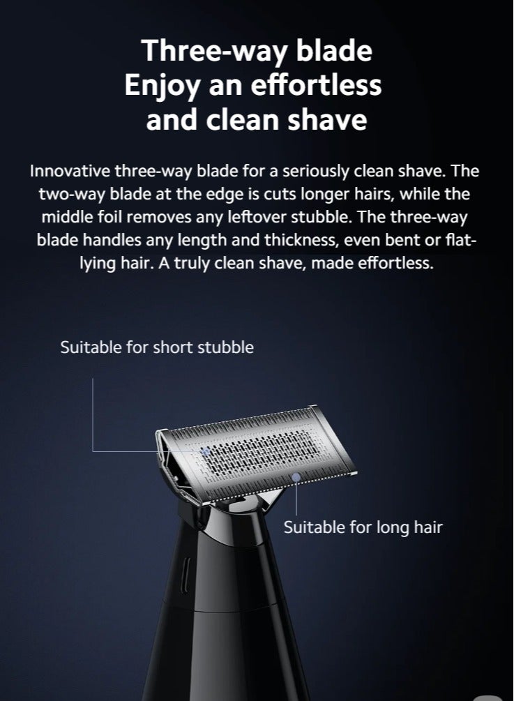 Xiaomi Trimmer with 3-Way for Trimming & Shaving | Upto 60mins Run time | 14 Length Settings | IPX7 Fully Washable Body | 1.5 Hours Fast Charging - Image 5