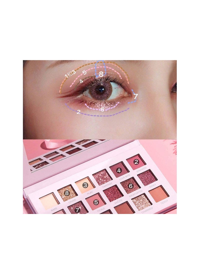 Me Now - 18 Color Eyeshadow Palette Multicolour - Image 1