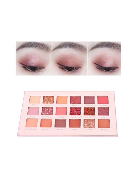 18 Color Eyeshadow Palette Multicolour