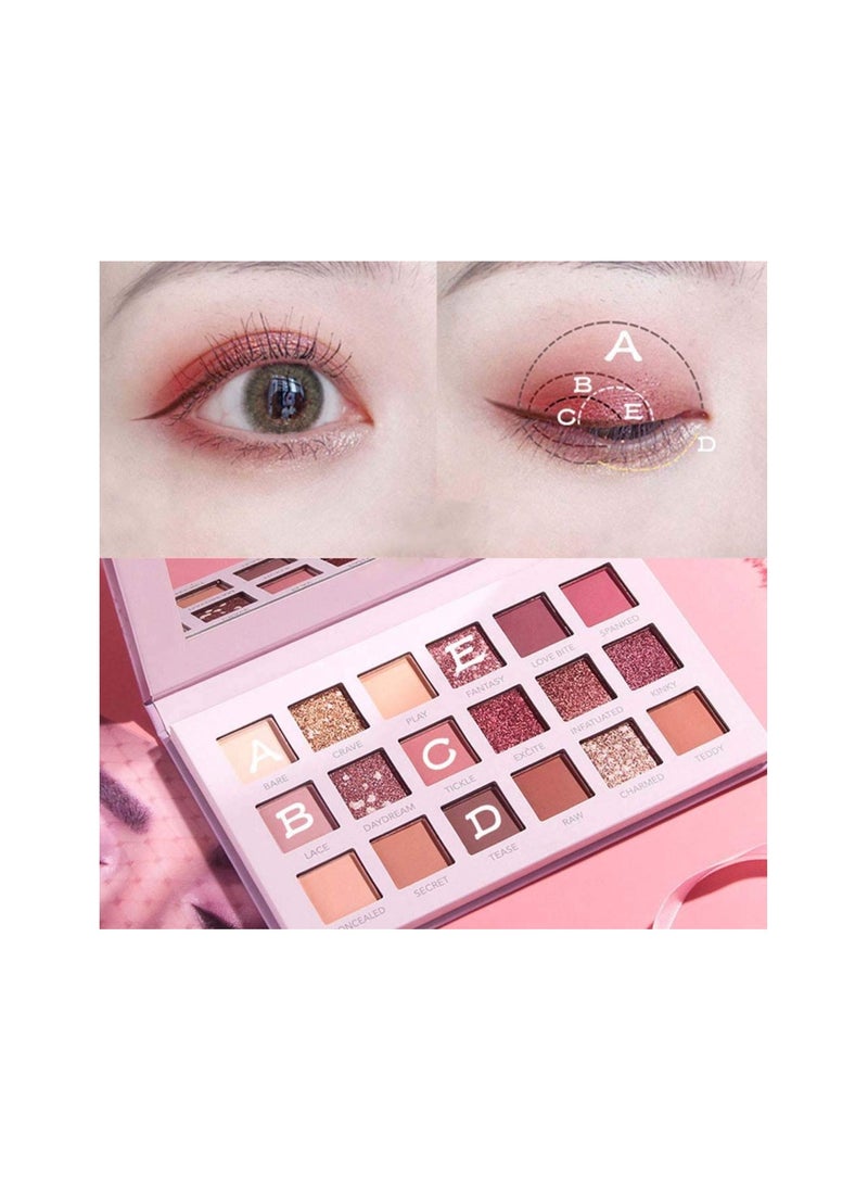 Me Now - 18 Color Eyeshadow Palette Multicolour - Image 1