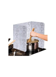Kitchen Oil Barrier, Oil Barrier Guard Stove Splash Guard Grease Splatter Guard Cooking Oil-Proof Splash Board Kitchen Tool for Cooking