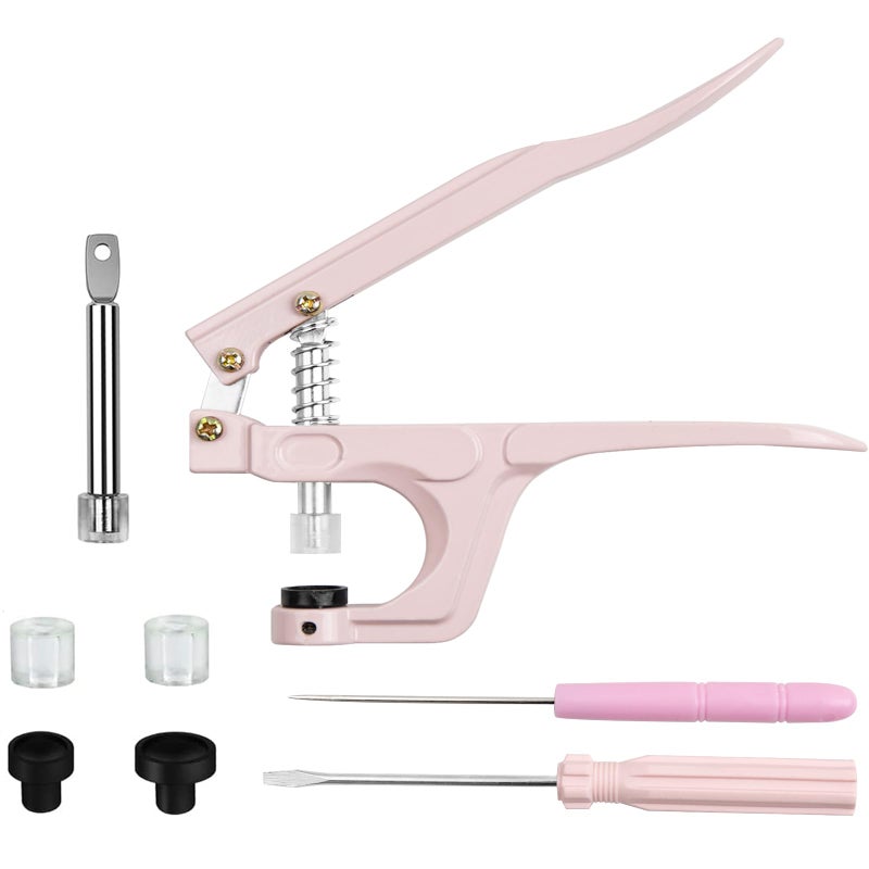 NXTOV Plastic Snap Pliersg, Hand-held Pliers Tool for T3 T5 T8 KAM Snaps, Button Fastener Press Attacher Punchfor Crafts Clothing - Image 1