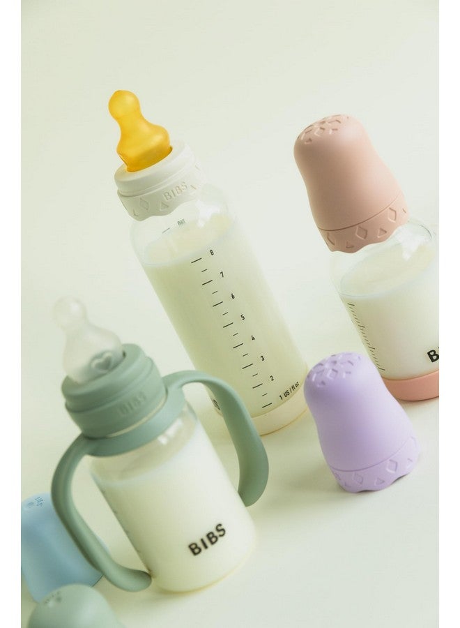 BIBS مجموعة زجاجات بيبس بوهيم - جزء من المجموعة. امزج ونسق مع زجاجات بيبس الزجاجية بأحجام مختلفة - عاجي - Image 5