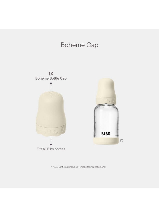 BIBS مجموعة زجاجات بيبس بوهيم - جزء من المجموعة. امزج ونسق مع زجاجات بيبس الزجاجية بأحجام مختلفة - عاجي - Image 2