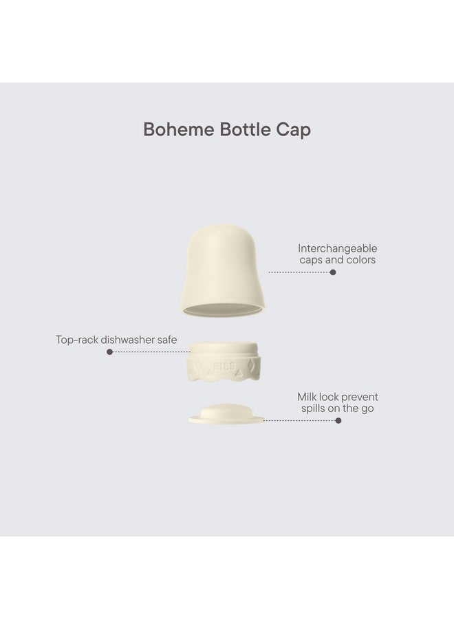 BIBS مجموعة زجاجات بيبس بوهيم - جزء من المجموعة. امزج ونسق مع زجاجات بيبس الزجاجية بأحجام مختلفة - عاجي - Image 3