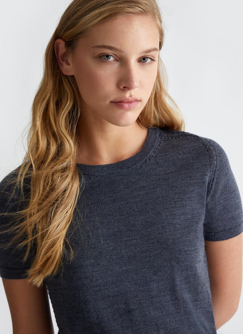 Liu Jo Merino wool T-shirt - Image 3
