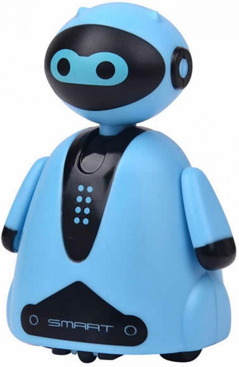 klarako Smart Pen Tracing RobotMini Magic Pen Inductive Robot Toy, Inductive Robot That Follows The Black Line You Draw,Great for Childrens (Blue) - Image 5