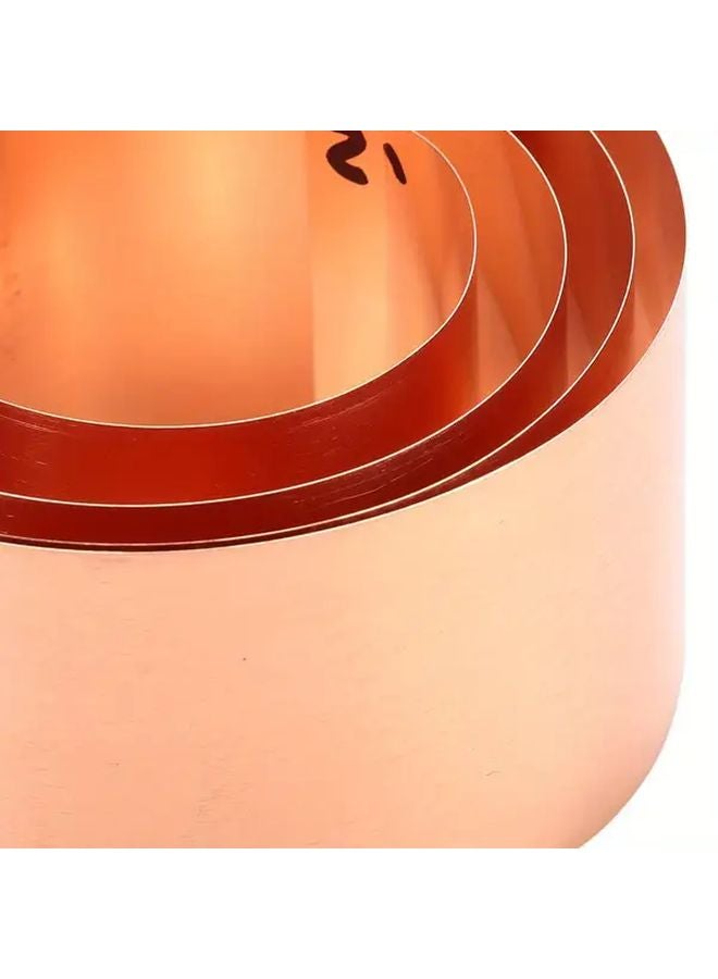 0.2 مم سماكة 50 مم عرض 1000 مم طول صفيحة نحاس نقي لفة لأعمال الحرف اليدوية واللحام - Image 5