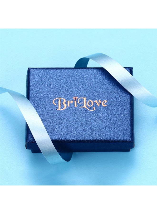 BriLove Costume Fashion Jewelry Set For Women Crystal Teardrop Hollow Scroll Statement Necklace Dangle Earrings Set Champagne Goldtoned - Image 5