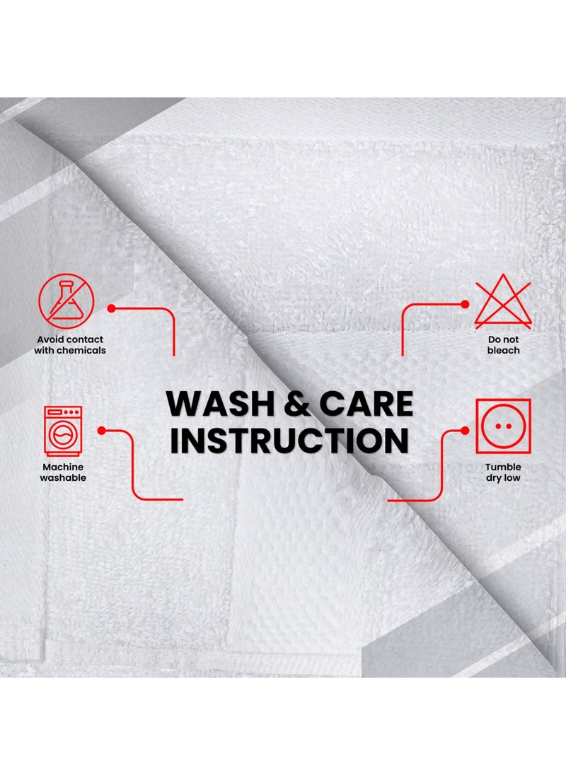 Infinitee Xclusives Premium Grey Hand Towels Pack of 6, 16 x 28 Inches 40cm x 70cm Bathroom Hand Towel Set, Hotel & Spa Quality Hand Towels for Bathroom, Highly Absorbent and Super Soft Bathroom Towels - pzsku/Z7796066D5FEF28D8DB92Z/45/_/1730966704/db73adaf-b038-4ead-b8c4-2fc95067a067