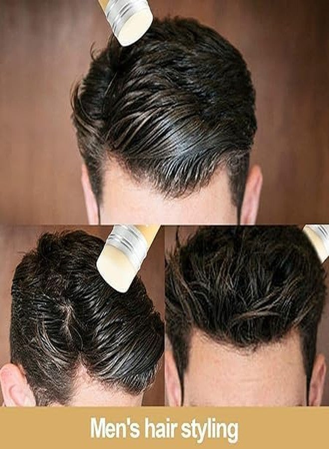 انزيوس عصا شمع الشعر - بوماد للتحكم في الشعر المتطاير وتصفيفه للأطفال والنساء والرجال - أداة صنع كعكة الشعر وإكسسوار (عبوة واحدة من الشمع) (75 غرام، كيراتين) - Image 2