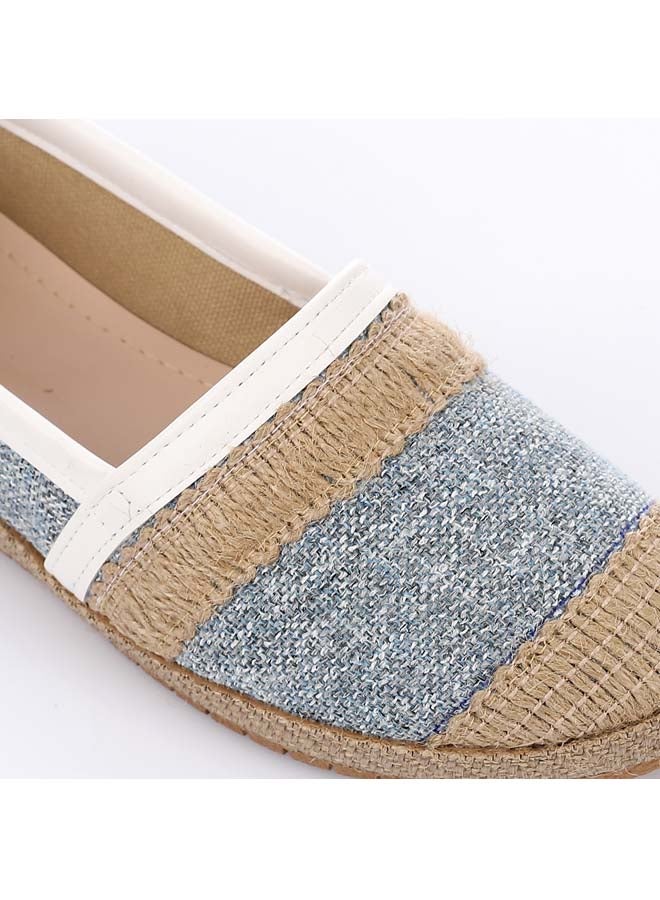 ICE CLUB ICE CLUB Natural Edge Slip-On Flat - Grey & White - Image 5