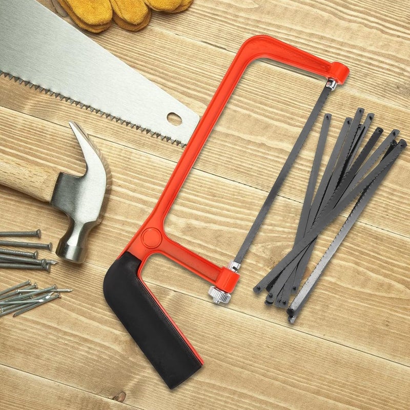 ساعدة يدوية صغيرة من شركة SHERCHPRY، مزودة بإطار على شكل حرف U، مناسبة للنجارة وقطع المعادن والخشب. - Image 2