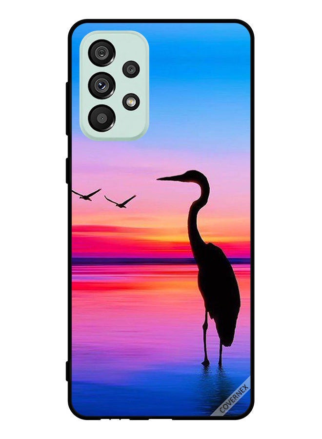 Covernex Protective Case Cover For Samsung Galaxy A73 5G Thron & Birds - Image 1