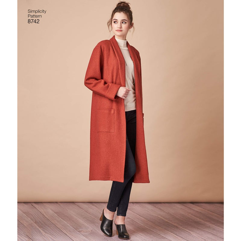 Simplicity Patterns TOPS, VEST, JKTS, COATS, A (XS-S-M-L-XL) - Image 4