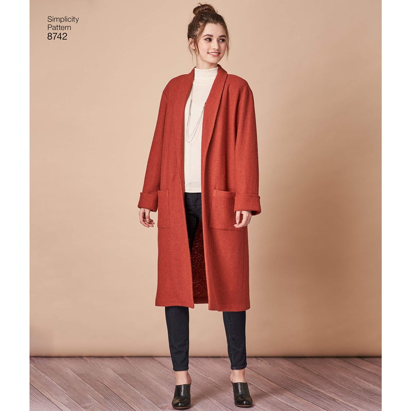 Simplicity Patterns TOPS, VEST, JKTS, COATS, A (XS-S-M-L-XL) - Image 2