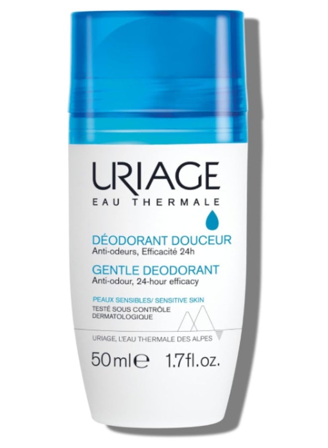 Uriage - Deodorant for Sensitive Skin 50ml, 1.69 oz- Daily Freshness - Aluminum-Free Formula - No alcohol - 24-Hour Odor Protection, Suitable for Sensitive Skin, No White Marks, Unisex Fresh Fragrance - Image 1
