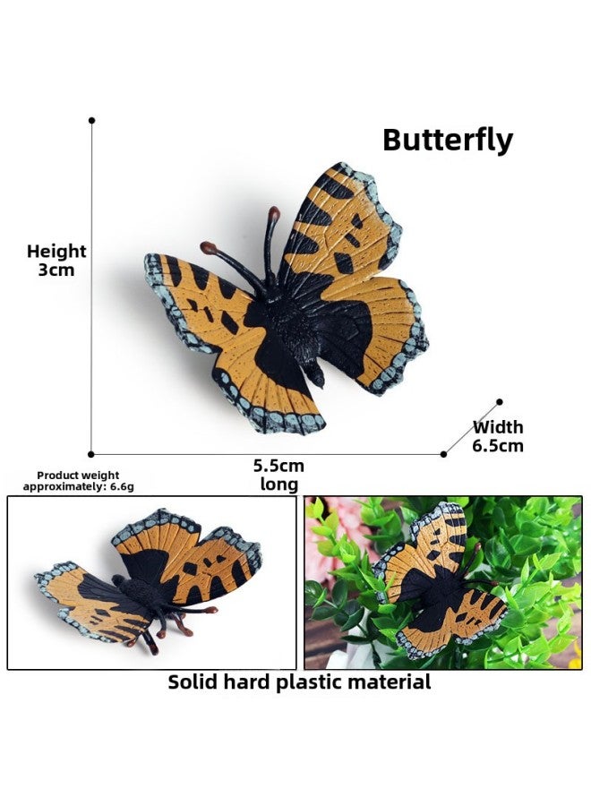 Children's Realistic Insect Toy Animal Models Honeybee Spider Dragonfly erfly Centipede Grasshopper Ant Lizard Figurines-Color:M-662 Nymph 】 - Image 1