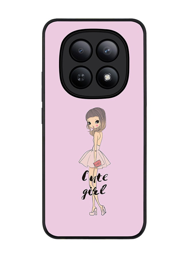 For Xiaomi Redmi Note 15 5G / Poco M8 Case,Slim fit Camera Protection, Shockproof Thin Phone cover  - Coy Cute Girl