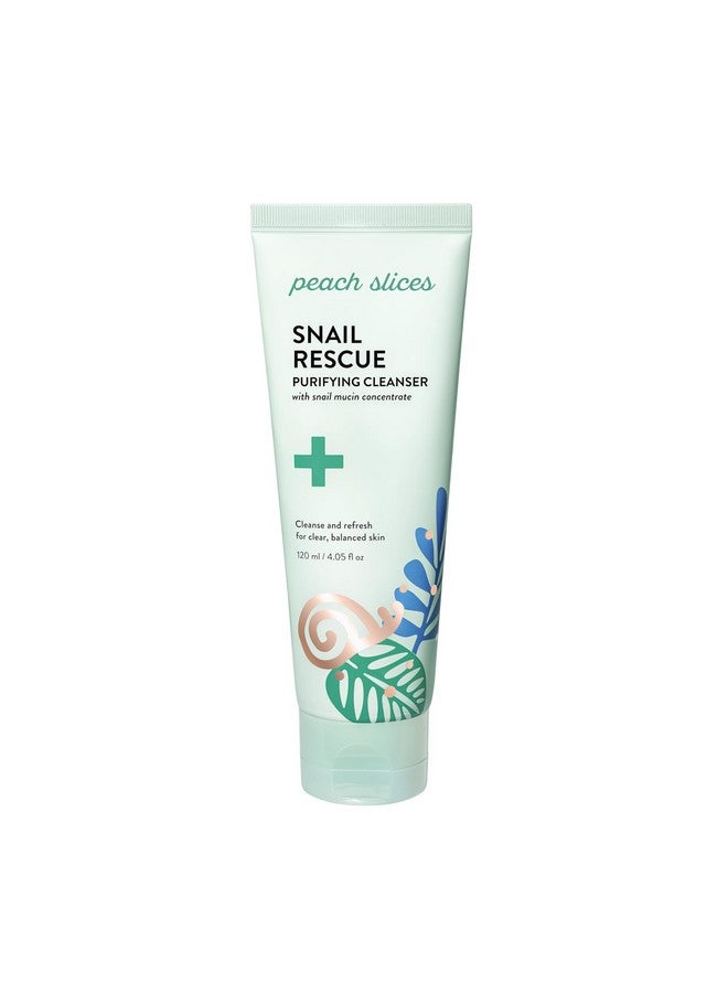 Peach Slices Snail Rescue Purifying Cleanser 4.05 Fl Oz. - Image 1