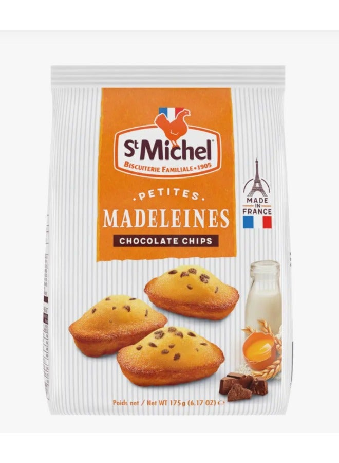 St Michel Mini Chocolate Chip Madeleins - Image 1