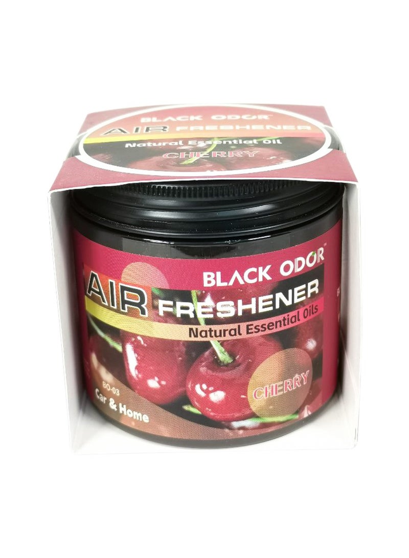 تشيري معطر جو للسيارة برائحة سوداء من CHERRY 180 جرامًا من الزيوت العطرية الطبيعية معطر جو للسيارة والمنزل BO03 - Image 3