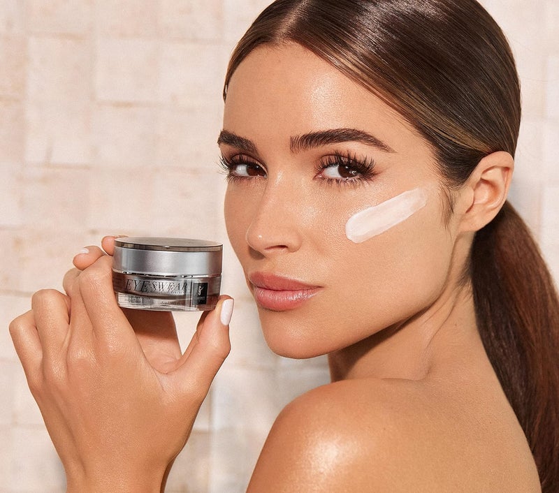 GOODJANES Eye Swear Brightening Eye Cream with Aloe Vera Lavender Stem Cell Complex Hydrating Formula for Dark Circles Puffiness Fine Lines Vegan CrueltyFree - Image 3