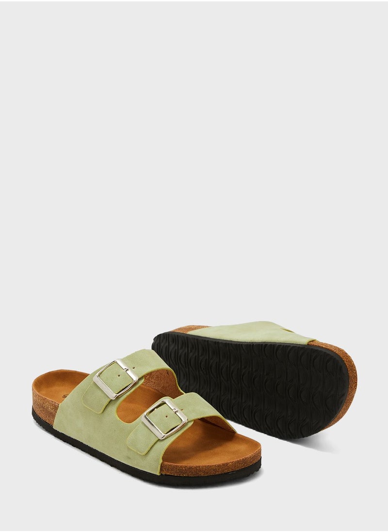 Ginger - 2-Strap Adjustable Buckle Slide - Image 1