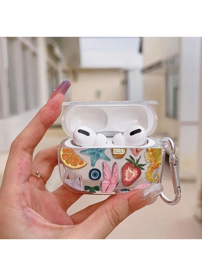 Seahorse Split Case For AirPods Pro And Pro 2 Soft Cover With Round Edge Unisex Design - Image 4