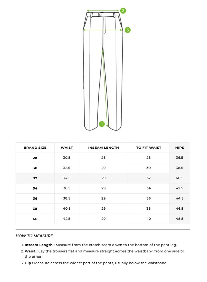 THE BEAR HOUSE Men’s Classic Trousers for Everyday Wear – Designed for a Smart, Polished Look Suitable for Office, Travel, and Casual Outings