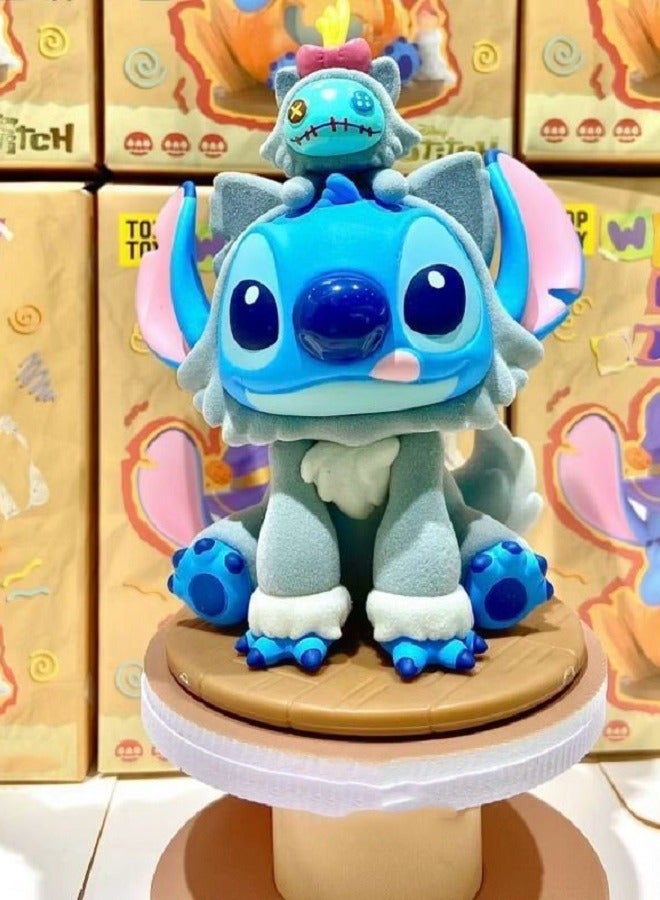 HALAMODO Mystery Box!  6-Piece Stitch's Wacky Diary Series Blind Box，Stitch PVC Figure Desk Decor，Birthday Gift For Boys And Girls, Unveil the Intergalactic Cutie Surprise - Image 5