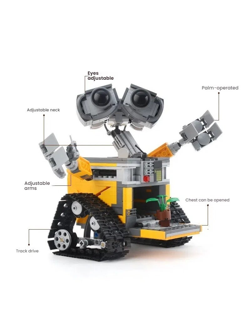 جنرال WALL-E روبوت بيليه بوي الصغير، ألعاب ألغاز بيليه بيليه صغيرة، هدية ألغاز مبتكرة للأطفال وهواة جمع التحف  - Image 3