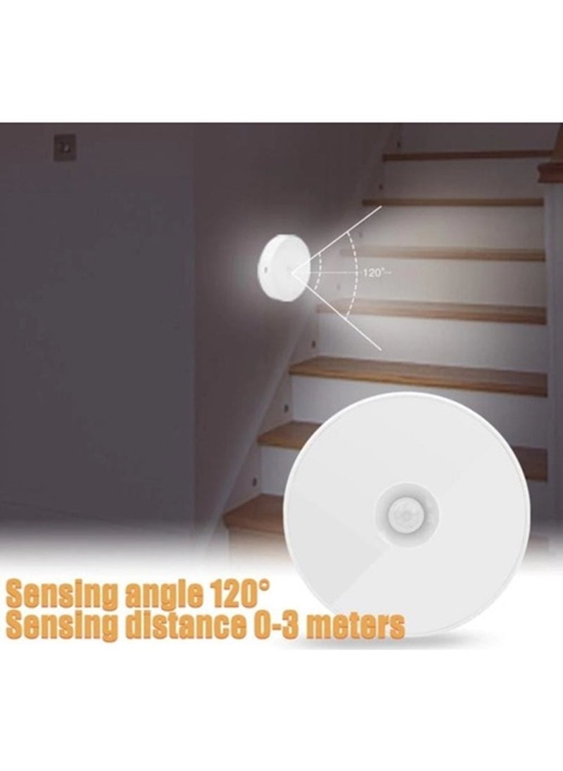 Markafox Round LED Lamp with Motion Sensor and Photocell Rechargeable  - Image 2