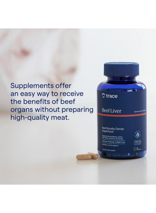 تراس مينيرالز كبد البقر، ٥٠٠ ملغ من المعادن النادرة - مكمل غذائي لدعم صحة العظام والطاقة - مكمل غذائي يُساعد على صحة البشرة والمناعة - كبد البقر يدعم صحة الأعضاء - ١٨٠ كبسولة (٣٠ حصة) - Image 5