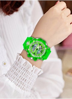 JoeFox Digital Wristwatch Military Tactical Waterproof Analog Quartz Watch Large Face Dual Display LED Watch  - Image 4
