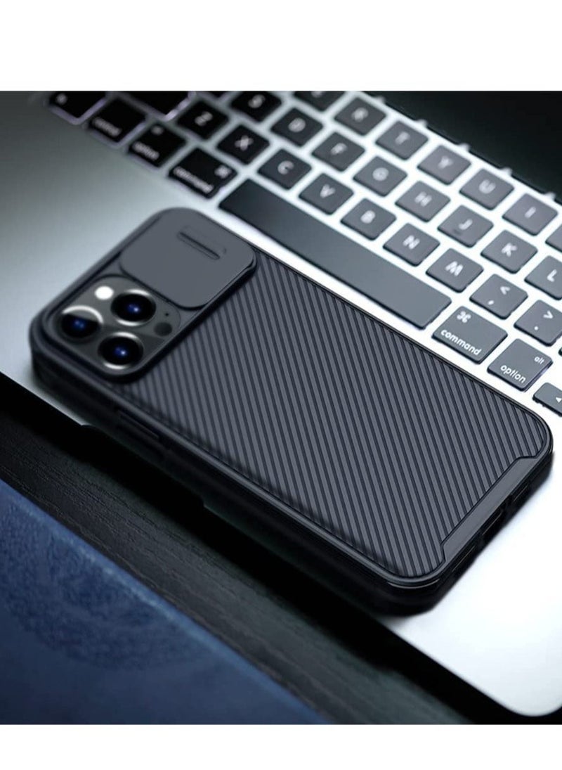 إيف غطاء حماية الكاميرا المنزلق CamShield Pro لهاتف iPhone 14 Pro Max - مقاوم للخدش - جراب حماية الخصوصية لهاتف Apple iPhone 14 Pro Max 6.7 (2022) من (iPhone 14 Pro Max، أسود) - Image 3