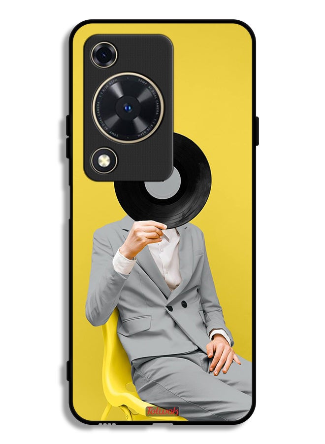 Tolwak Huawei Nova Y72S Protective Case Cover Dj Abstract Art