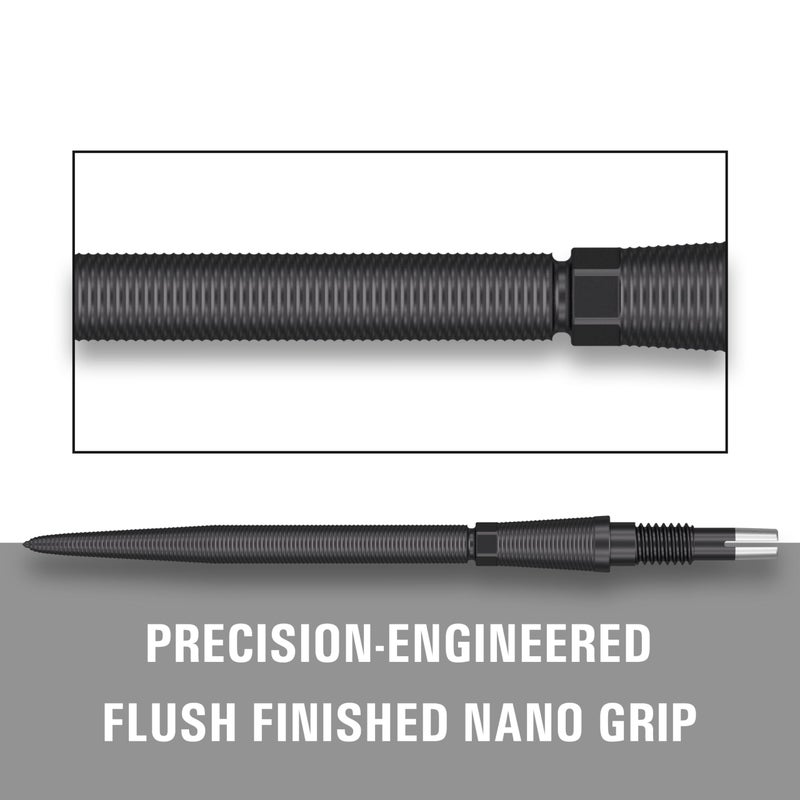 TARGET Darts Swiss Point Storm Darts Points - Nano (Black, 26mm) 3 Pack Set of Tips – Change Dart Point, Professional Darts Accessories, Interchangeable Steel Tip Dart Points - Image 4