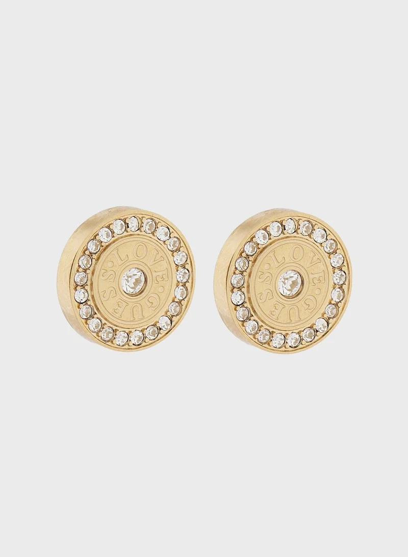 GUESS Metal Cuff Earring Set