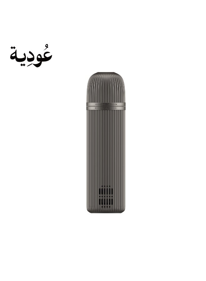 OUDYA Safe Portable Electric Incense Burner 2000mAh Type-C Fast Charging, Smokeless Bakhoor Burner, Elegant Premium Design for Home Car Travel Black - Image 3