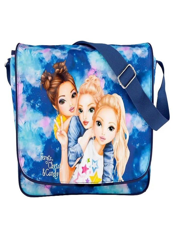Top Model Shoulder Bag Watercolor Blue - Image 1
